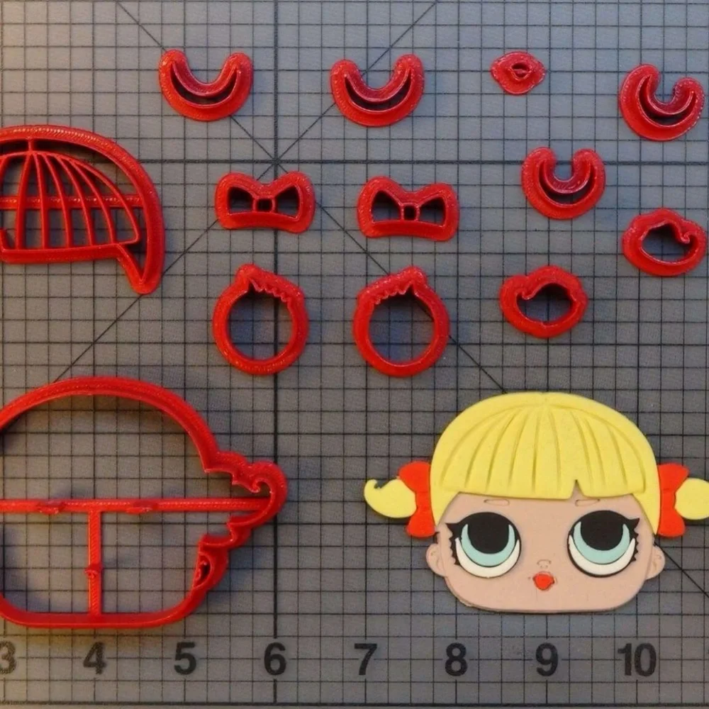 LOL Surprise Doll Cookie/Fondant Cutter 3”